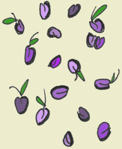 plums